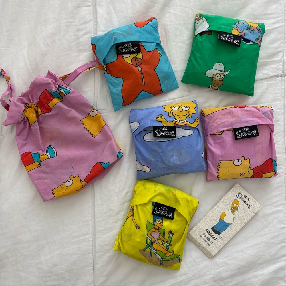 Simpsons x BAGGU lot
